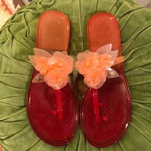 Tory Burch jelly sandals